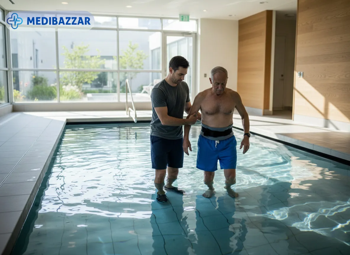 آب درمانی برای تنگی کانال نخاع