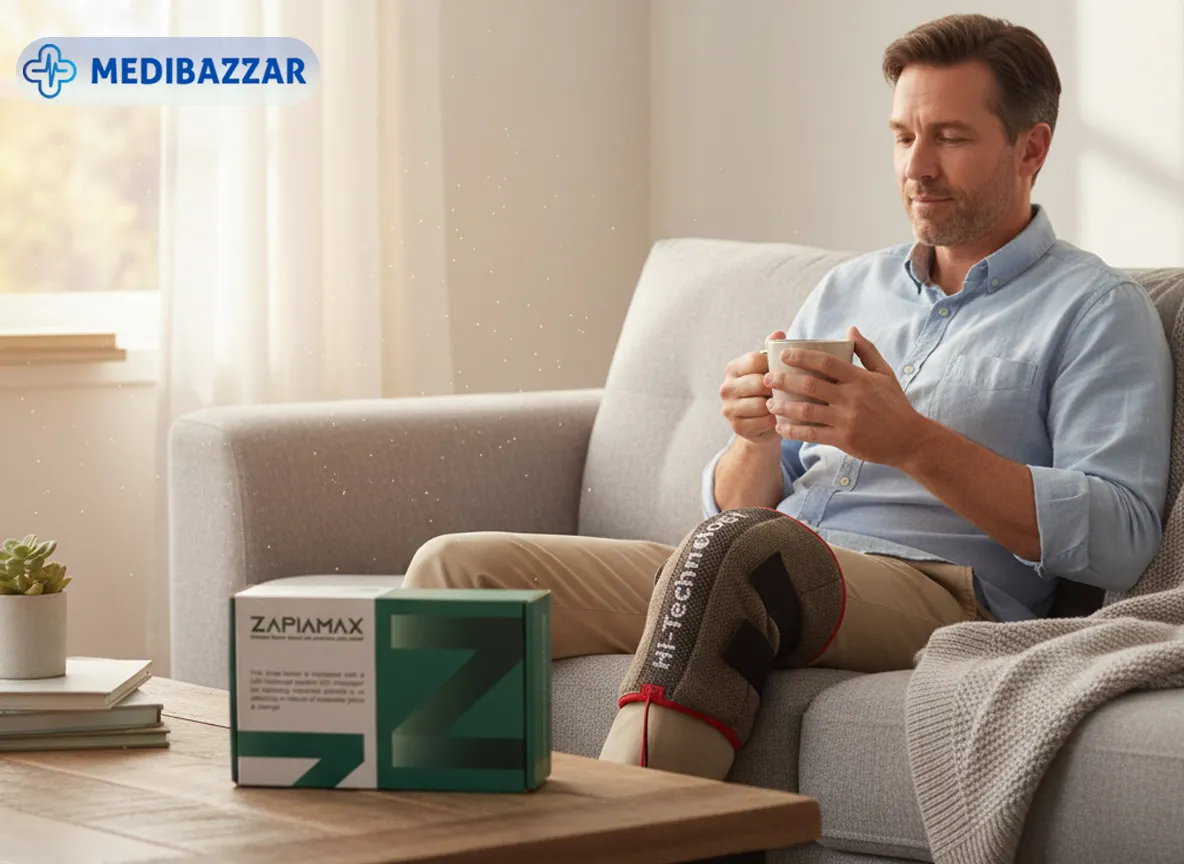 درمان خشکی زانو با زانوبند زاپیامکس