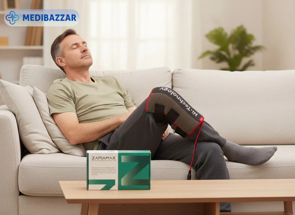 درمان اب اوردن زانو با زانوبند زاپیامکس